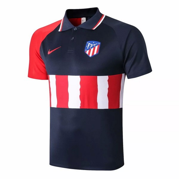 Polo Atlético De Madrid 2020-21 Schwarz Rote